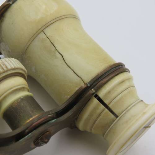 Antique Faux ivory opera binoculars