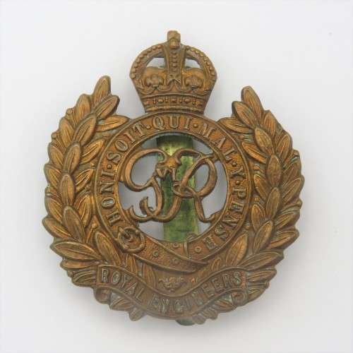 WW2 Royal Engineers cap badge