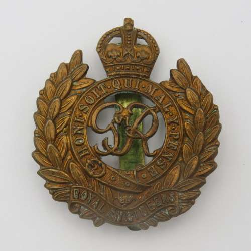 WW2 Royal Engineers cap badge