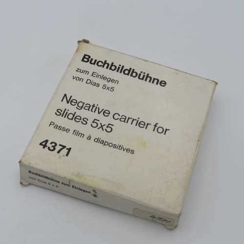 Vintage Buchbildbuhne Negative carrier for slides