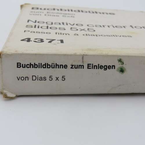 Vintage Buchbildbuhne Negative carrier for slides