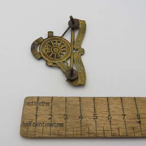 South African Field Artillery cap badge