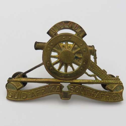 South African Field Artillery cap badge