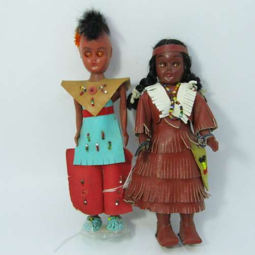 Lot of 5 vintage dolls