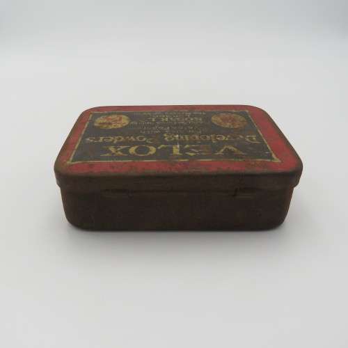 Vintage Velox developing powders made by Kodak in original tin