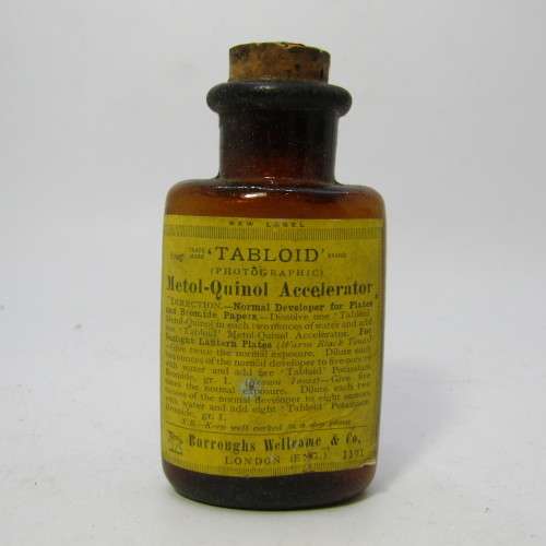 Lot of 12 vintage developing liquids
