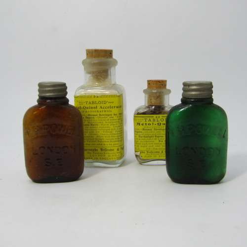 Lot of 16 vintage developing liquids - some duplicates
