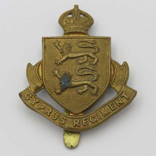 WW2 Cyprus Regiment cap badge