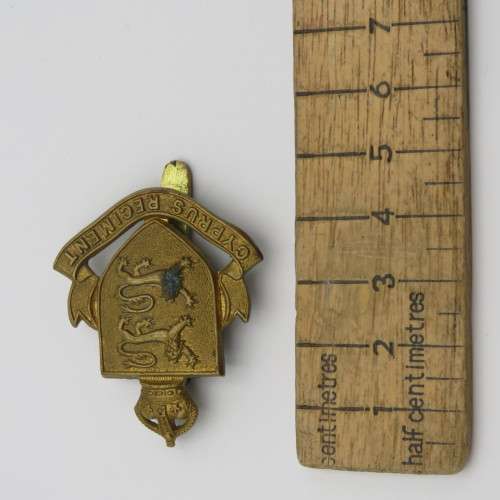 WW2 Cyprus Regiment cap badge