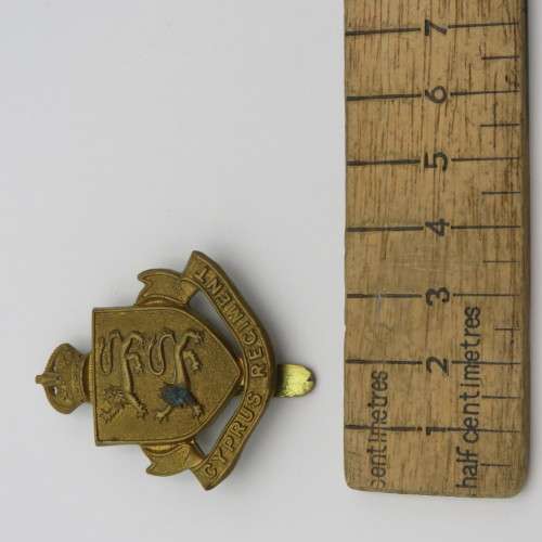 WW2 Cyprus Regiment cap badge