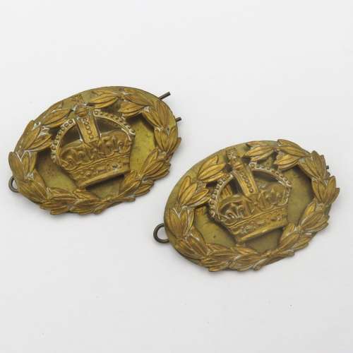 Pair of WW2 Warrant Officer rank badges