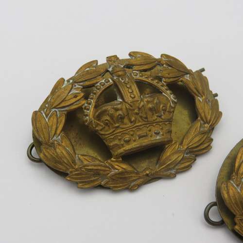 Pair of WW2 Warrant Officer rank badges