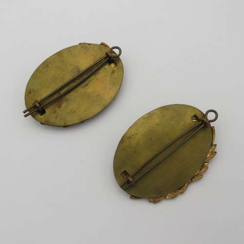 Pair of WW2 Warrant Officer rank badges