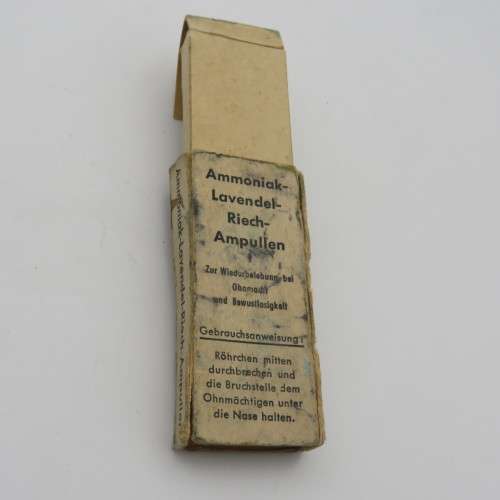 Vintage ammoniak - Lavendal- Reich - Ampullen smelling salts