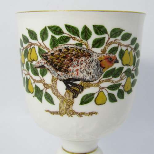 Royal Doulton Twelve Days of Christmas porcelain goblet