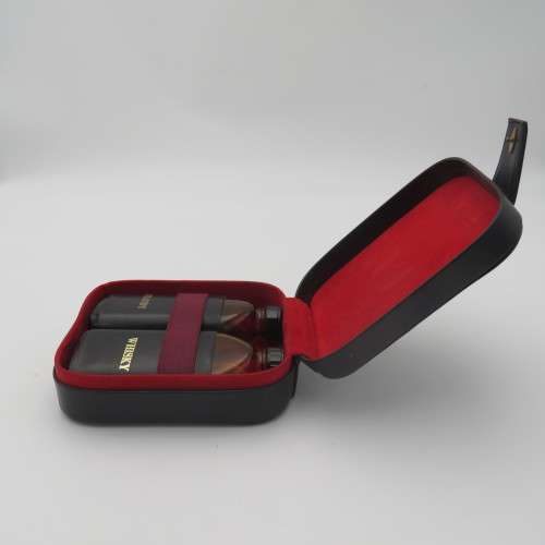 Gentleman`s First Aid kit with whiskey and brandy flasks inside