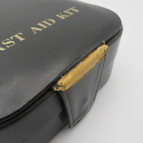 Gentleman`s First Aid kit with whiskey and brandy flasks inside
