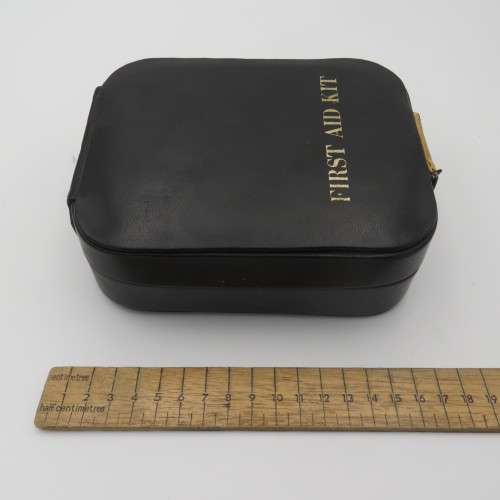 Gentleman`s First Aid kit with whiskey and brandy flasks inside