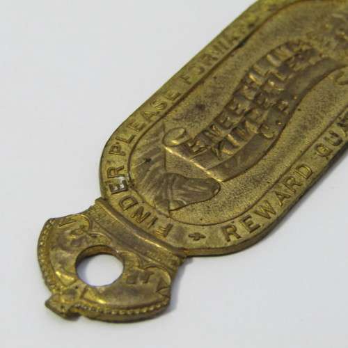 Vintage SA Beloning Gewaarborg key ring - E. Neetling Kimberly - C.F.