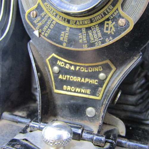 Vintage Kodak No. 2-A folding camera automatic brownie