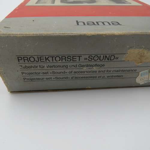 Vintage Hama video cleaning set in original box - Made in Germany