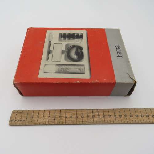 Vintage Hama video cleaning set in original box - Made in Germany