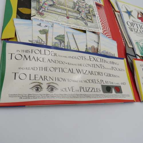 Vintage mindbenders optical wizardry book set