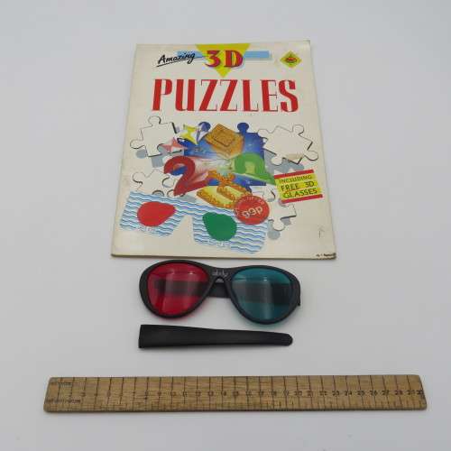 Vintage 3D Puzzles Book