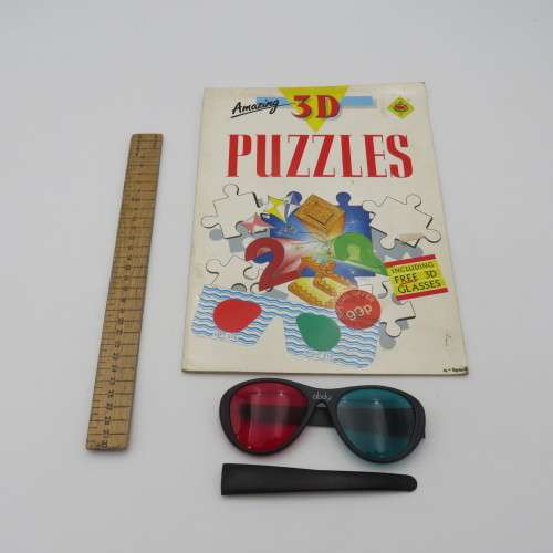 Vintage 3D Puzzles Book
