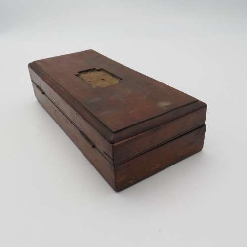 Antique Dring and Fage Brass Sikes`s Hydrometer in original wooden box