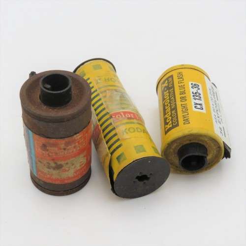 Lot of 3 expired films