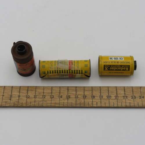 Lot of 3 expired films