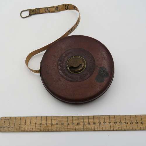 Vintage Hockley Abbey, John Rabone and Sons`s measuring tape