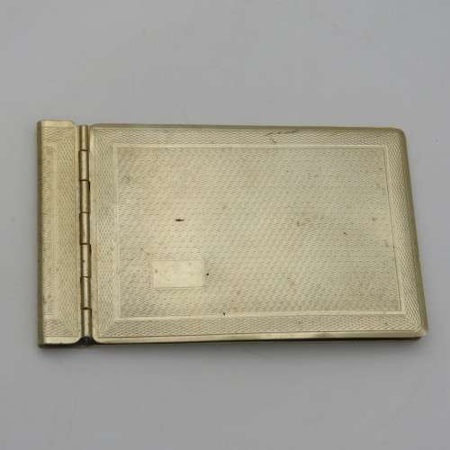 Vintage metal pocket book cover