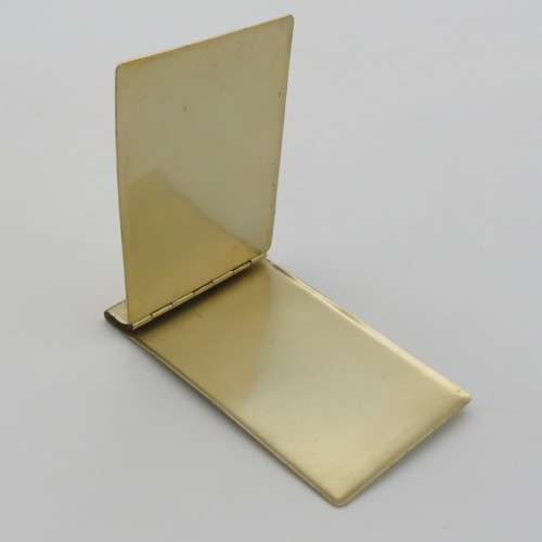 Vintage metal pocket book cover