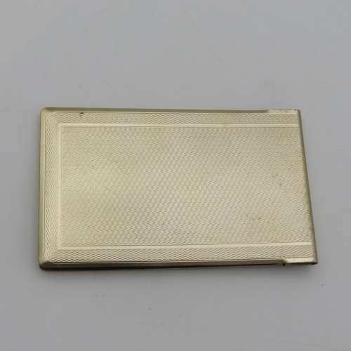 Vintage metal pocket book cover
