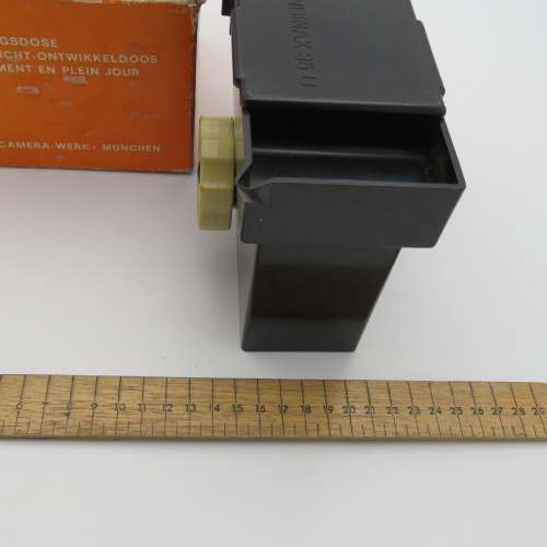 Vintage AGFA Rondinax 3SU Daylight developing tank in original box