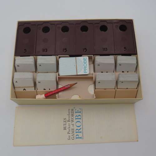 1964 Parker Brothers probe game of words
