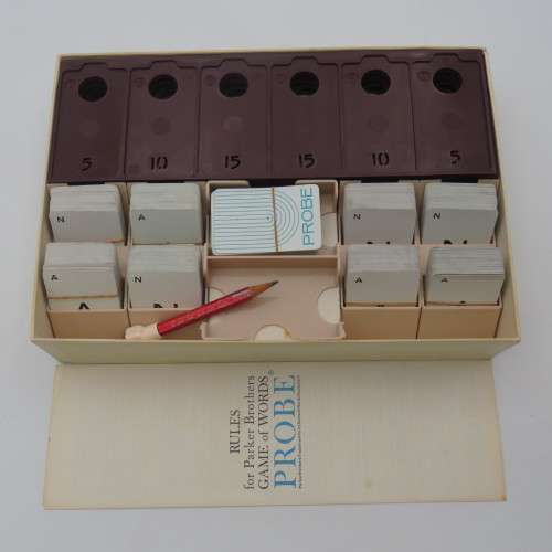 1964 Parker Brothers probe game of words
