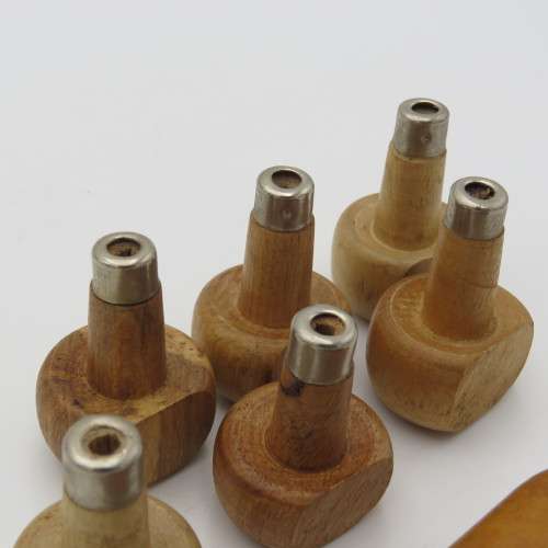 Lot of 8 wooden tool handles