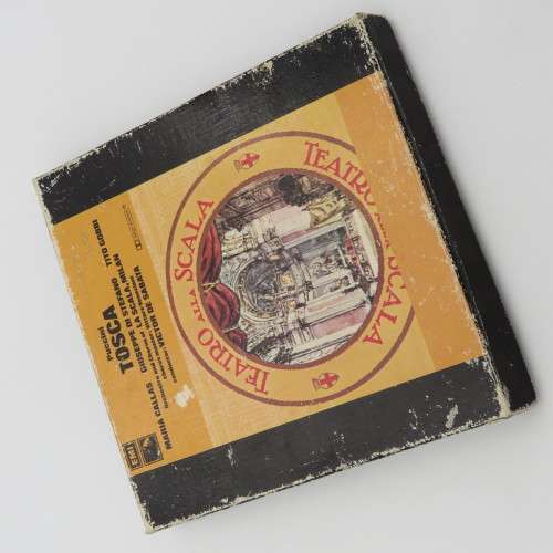 Vintage Tosca Teatro Alla Scala Orchestra tape set in original box