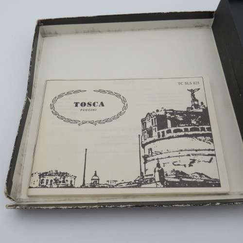 Vintage Tosca Teatro Alla Scala Orchestra tape set in original box