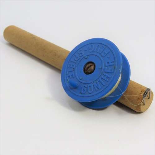 Vintage Gunter-Flug Spiele hand fishing reel