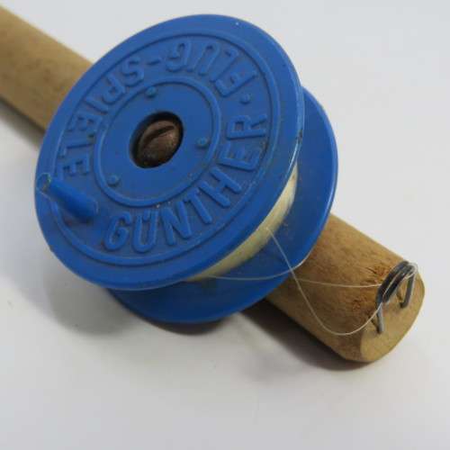 Vintage Gunter-Flug Spiele hand fishing reel