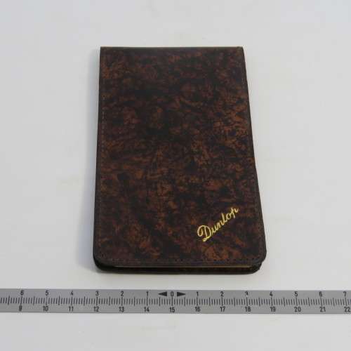 Vintage Dunlop notebook