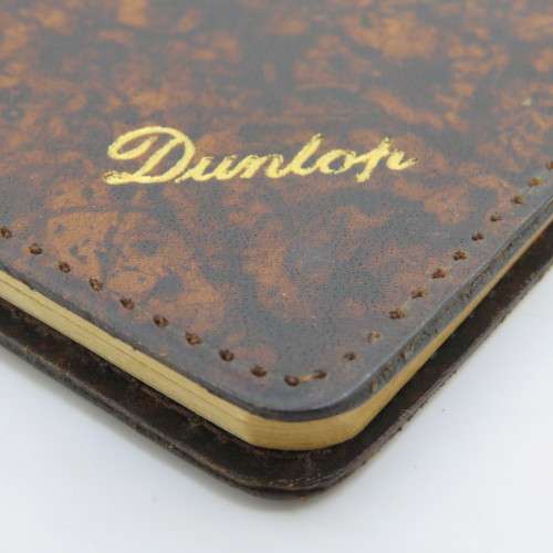 Vintage Dunlop notebook