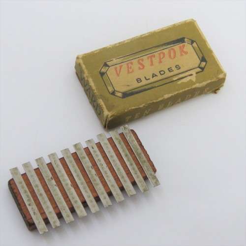 Vintage Vestpok blades in original box