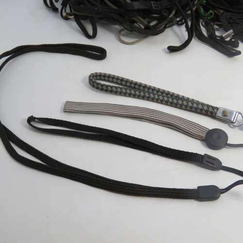 Bag full of camera straps - Vintage