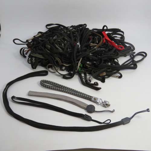Bag full of camera straps - Vintage
