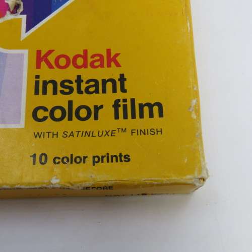Vintage Kodak instant color film - 10 color prints